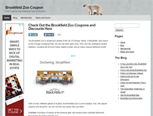 Tablet Screenshot of brookfieldzoocoupon.net